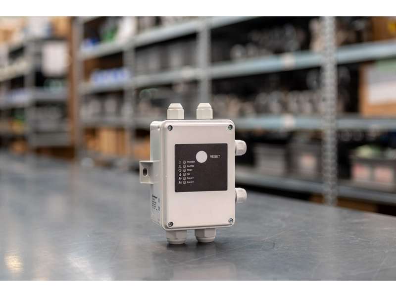 B. Sterowniki i kontrola szczelności