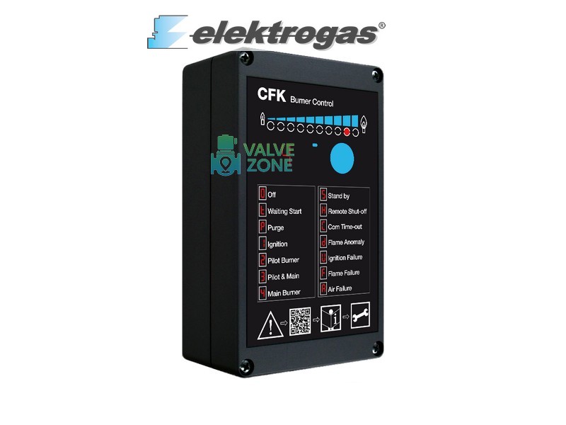 Elektrogas sterownik palnika CFK Burner Control+vz+el
